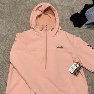 Vans Pink Windbreaker NWT 💕